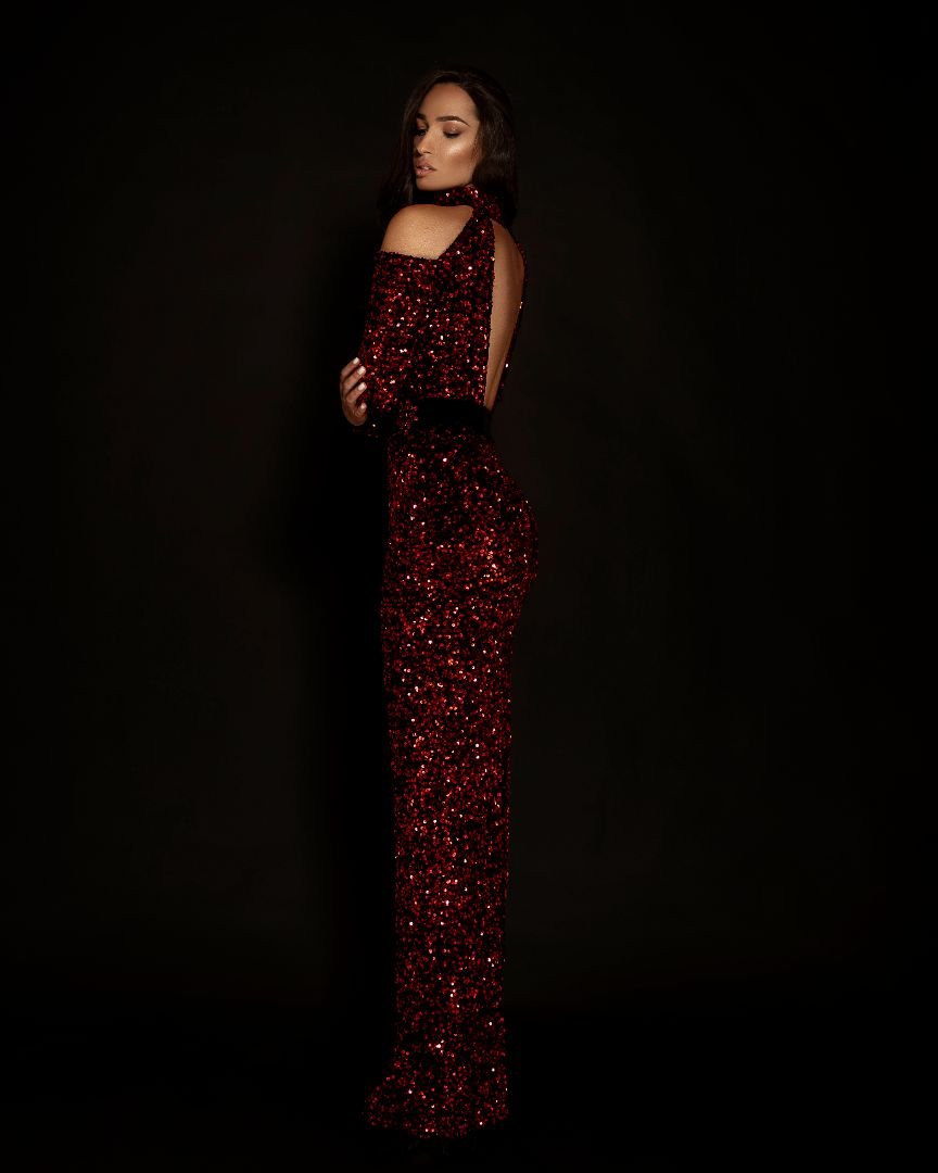 Crimson Allure Gown - KUJTA & MERI - KUJTA & MERI