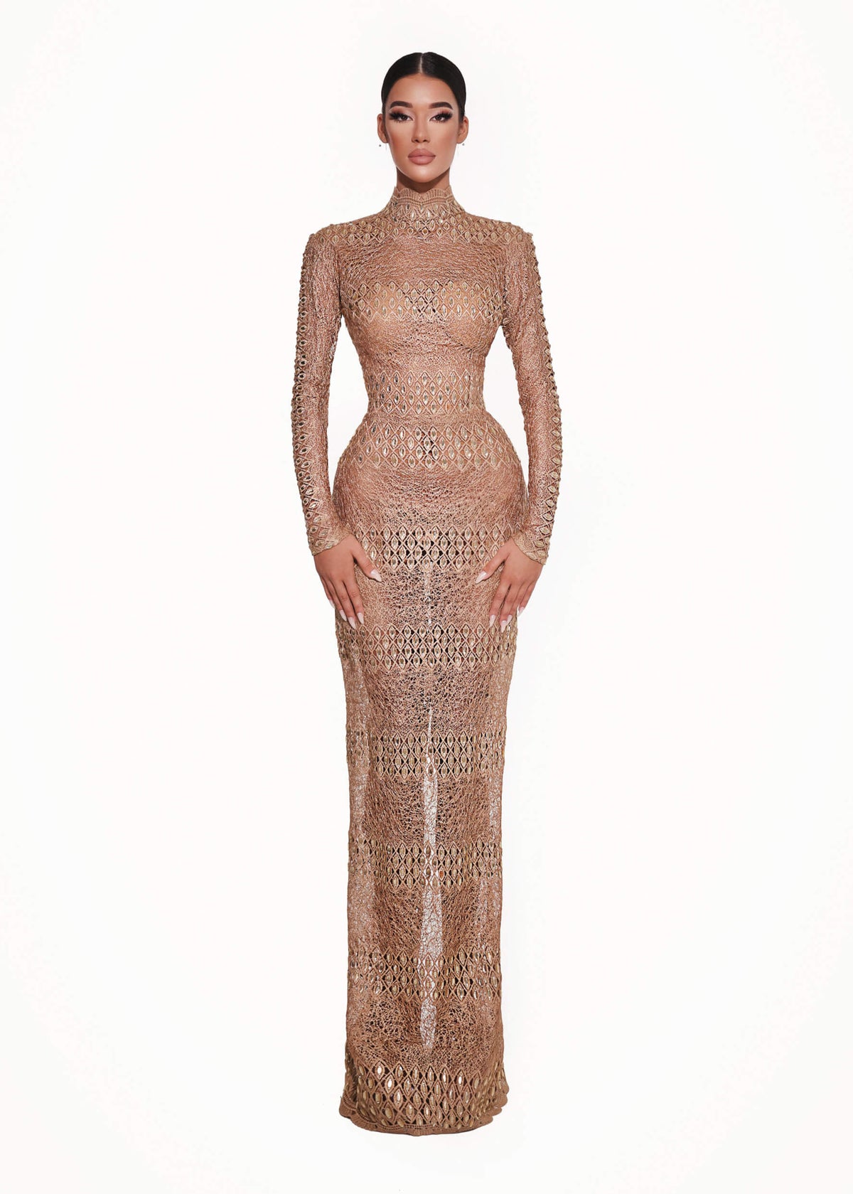 Nude Lace Dress – KUJTA & MERI