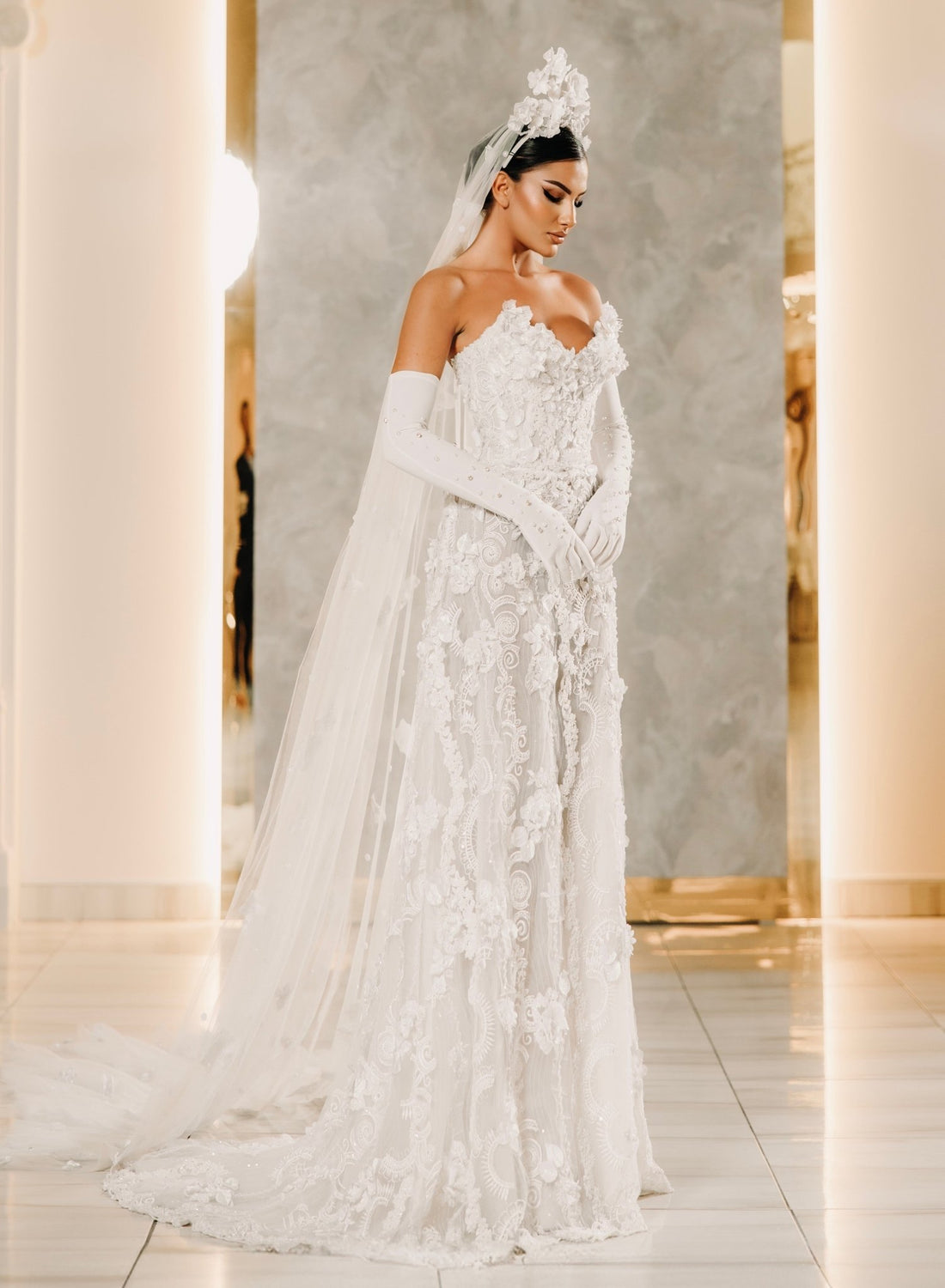 BLANCHE BRIDAL DRESS - KUJTA & MERI - Haute Couture Gown - KUJTA & MERI