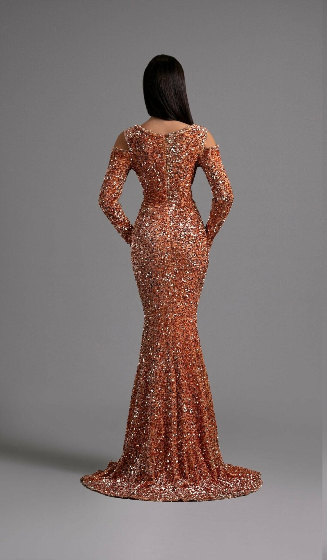 Bronze Sparkle Majesty Gown – KUJTA & MERI