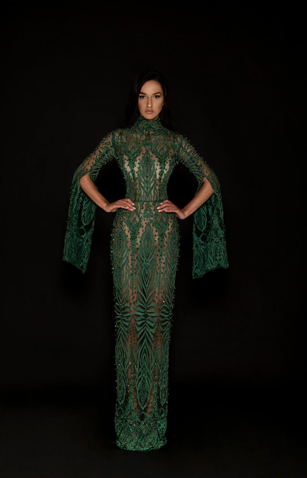 Emerald Enchantment Gown - KUJTA & MERI - KUJTA & MERI